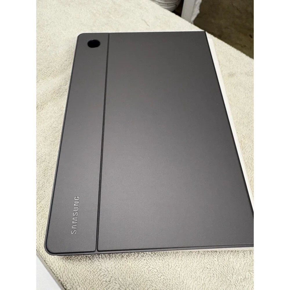 Samsung Galaxy Tab A8 Book Cover Case EF-BX200 10.5” Genuine OEM Gray Open Box